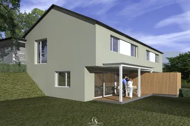Südöstlich ausgerichtetes Baugrundstück in der Gemeinde Laßnitzhöhe mit einreichfähigen Bauprojekt