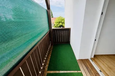 Günstige Kleinwohnung mit Balkon, Parkplatz &amp; Gartennutzung