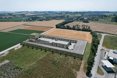 Gewerbeflächen (Büro, Produktionshalle u. Lager) 59m²