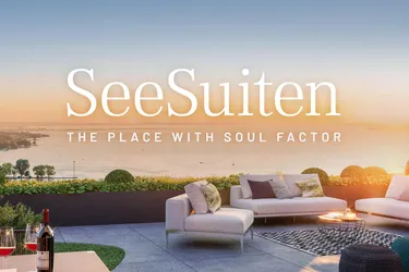  " SeeSuite BREGENZ " in Terrassenvilla über dem Bodensee
