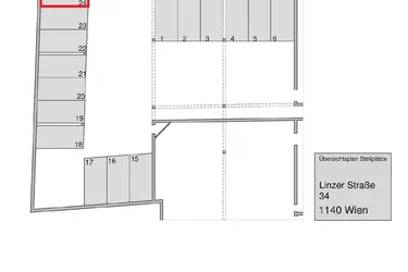PROVISIONSFREI! KFZ-Stellplätze und Fahrradabstellplatz in Garage zu Mieten