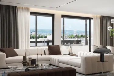RESERVIERT: Exklusive Penthouse-Wohnung mit atemberaubender Terrasse und Panoramablick- Ideal auch als Büro Nutzbar