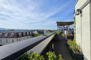 Exklusive Dachgeschosswohnung mit 80m² Panorama-Terrasse nähe Schlosspark Laxenburg