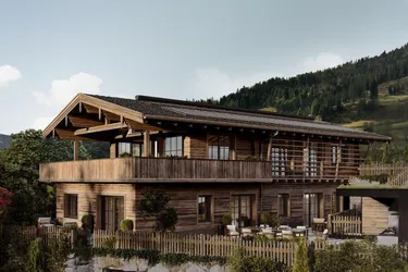 Neubau Premium-Chalet mit Blick auf den Wilden Kaiser und das Kitzbüheler Horn in Jochberg - Baubeginn kann bei Kauf sofort erfolgen!