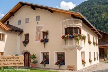 Exklusives Immobilienangebot: Historisches Juwel „Gasthaus“ im Herzen von Pfunds - Tradition trifft modernes Wohnen