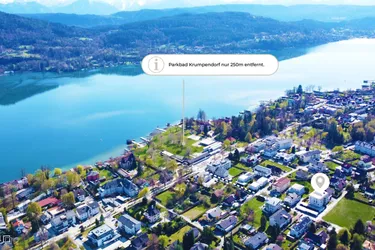 Wohnen in unmittelbarer Seenähe: Penthouse in Krumpendorf am Wörthersee