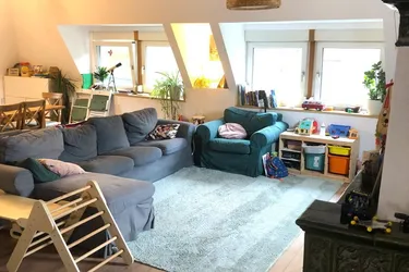 Dachgeschosswohnung für die ganze Familie