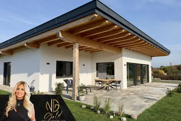 Stilvoll, großzügig &amp; barrierefrei! Exklusiver Bungalow mit sonnigem Garten im Südburgenland