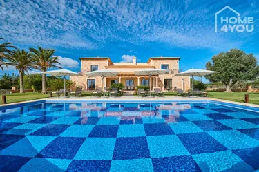 Exclusive Traum-Finca mit Meerblick, Vermietlizenz, Gästehaus, Pool, Solar, Fußbodenheiz, Brunnen