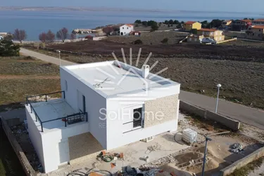 Exklusives Haus zum Verkauf – Pool, Garage, Meerblick – Vir, Kroatien (100 m vom Meer entfernt)