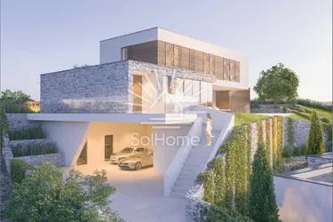 Vodice – Luxusvilla mit Panoramablick auf das Meer und die Inseln