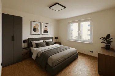 Moderne 2-Zimmer Wohnung mit Loggia und Parkplatz