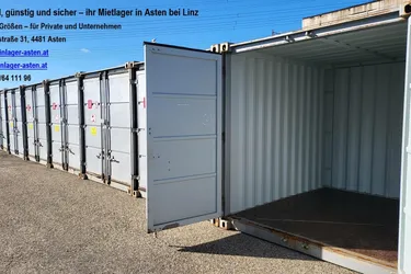Lagercontainer, Flexibel, günstig und sicher!
