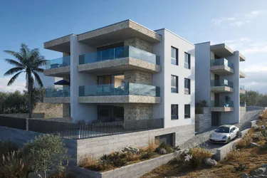 ŠIBENIK Region - Neubauwohnung mit Adriablick nahe Marina Rogoznica