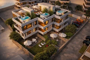 ZADAR Region – Wohnen über dem Alltag: Dachterrassen-Apartment in exklusiver Küstenlage (S8)