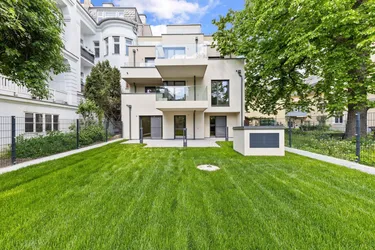 Ruhige Eigentumswohnung im 1. Dachgeschoß in Wien-Hietzing: Erstbezug mit Terrasse im Haus Veit