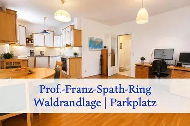 Top-Grünlage: Lichtdurchflutete Wohnung mit Balkon und Parkplatz 