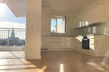1030! Modernes, sonniges 3-Zimmer DG mit Terrasse Nähe Urania!
