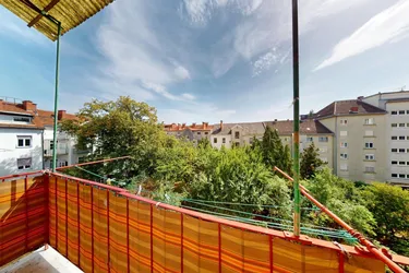 Helle und gemütlichte 1-Zimmer-Wohnung, Balkon &amp; beste Lage nahe Hauptbahnhof