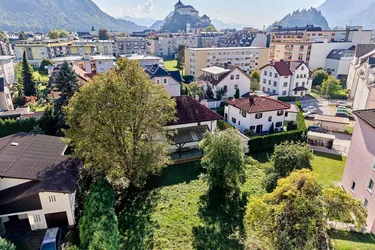 Zentrales, unbebautes Baugrundstück mit Festungsblick