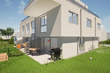 PROVISIONSFREI! Exquisites Eckreihenhaus am Mühlwasser - WNFL: 187 m² * 5 Zimmer &amp; uneinsehbarem Garten