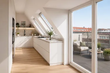 Ein Rückzugsort über der Stadt – Exklusive DG-Maisonette mit Sonnenterrasse im 3. Bezirk