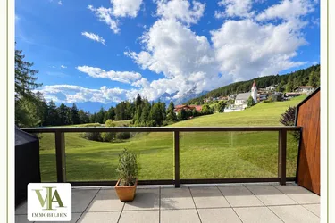 Helle 46 m² große 1-Zimmer-Wohnung mit geräumiger Terrasse inkl. Möblierung – ruhig gelegen in Mösern bei Seefeld