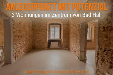 Investorenpaket &amp; Chance im Zentrum von Bad Hall: Potenzial für Anleger und Fix &amp; Flip
