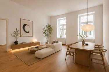 Seltene Altbau-Gelegenheit | Sanierte 3-Zimmer-Wohnung mit Loggia