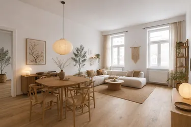 Altbau-Erstbezug in Bestlage | Großzügige 3-Zimmer-Wohnung mit Loggia
