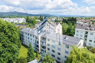 Klagenfurt: Helle 3-Zimmer-Wohnung mit Klimaanlage &amp; separater Küche