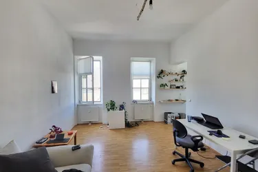 Altbau-Juwel im Lendviertel! 3,40m Raumhöhe, 2 große Zimmer, Ruhelage nah Lendplatz