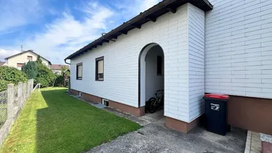 Eingang Bungalow