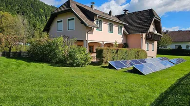 Landidylle im Dorf Stadl an der Mur