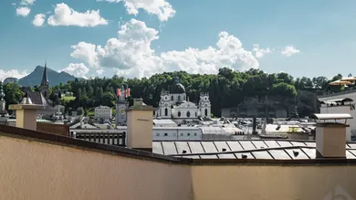 Ausblick von der Terrasse