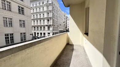 südseitiger Balkon