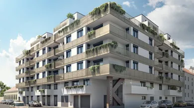 Bel Atrium Klenaugasse 1120 Wien Donaustadt Straßenansicht