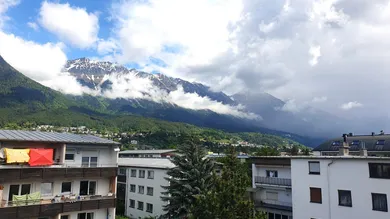 Aussicht vom Balkon