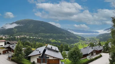 atemberaubende Aussicht über das Gasteinertal von der Loggia aus