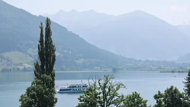 Ausblick vom Balkon