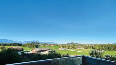 13 m2 großer Balkon mit fantastischer Aussicht