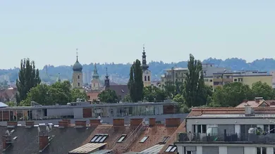 Blick von der Wohnung