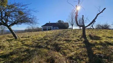 Ansicht Haus am höchsten Punkt am Scheibengrund