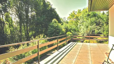 Sonnen-Terrasse mit herrlichem Fernblick