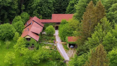 Vogelperspektive schräg