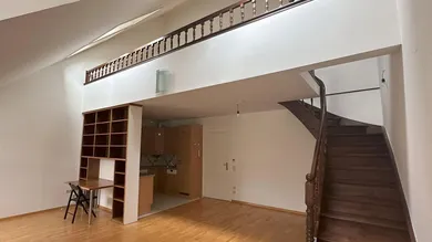 Wohnküche mit Galerie