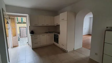 Ausblick zum Eingang Wohnung
