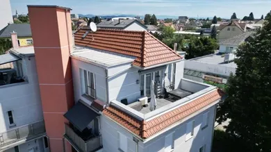 Ansicht Drohne, 2. Terrasse
