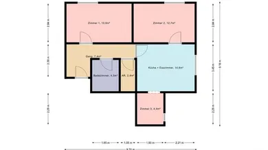 Grundrissplan