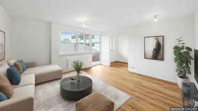 Wohnzimmer Staging